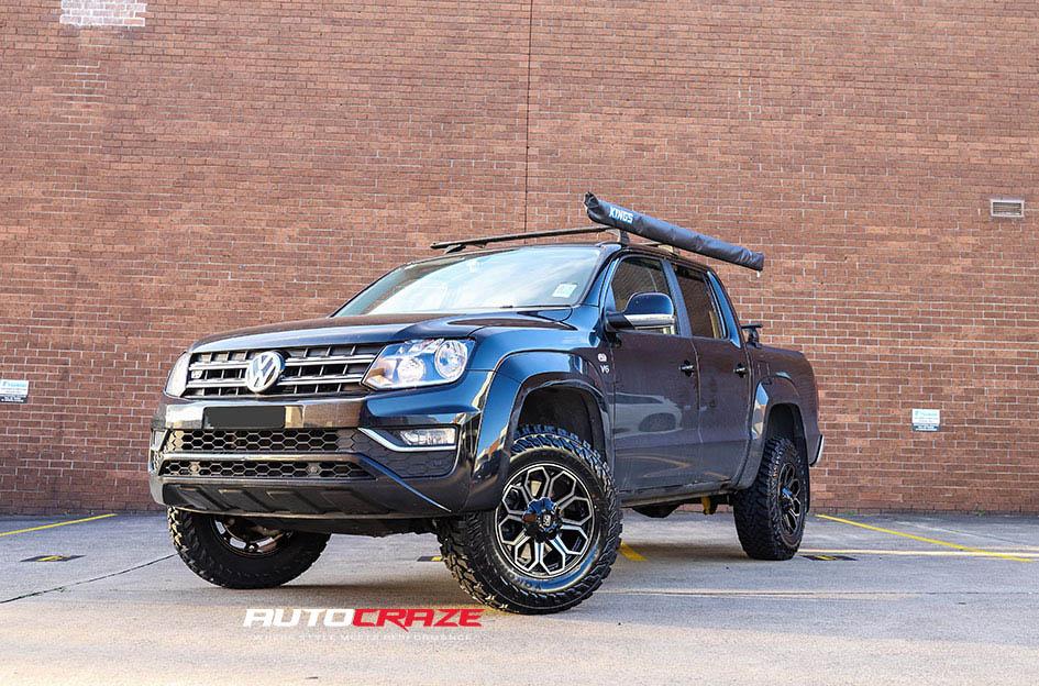 VOLKSWAGEN AMAROK REPLAY GLOSS BLACK MACHINED DARK TINT
